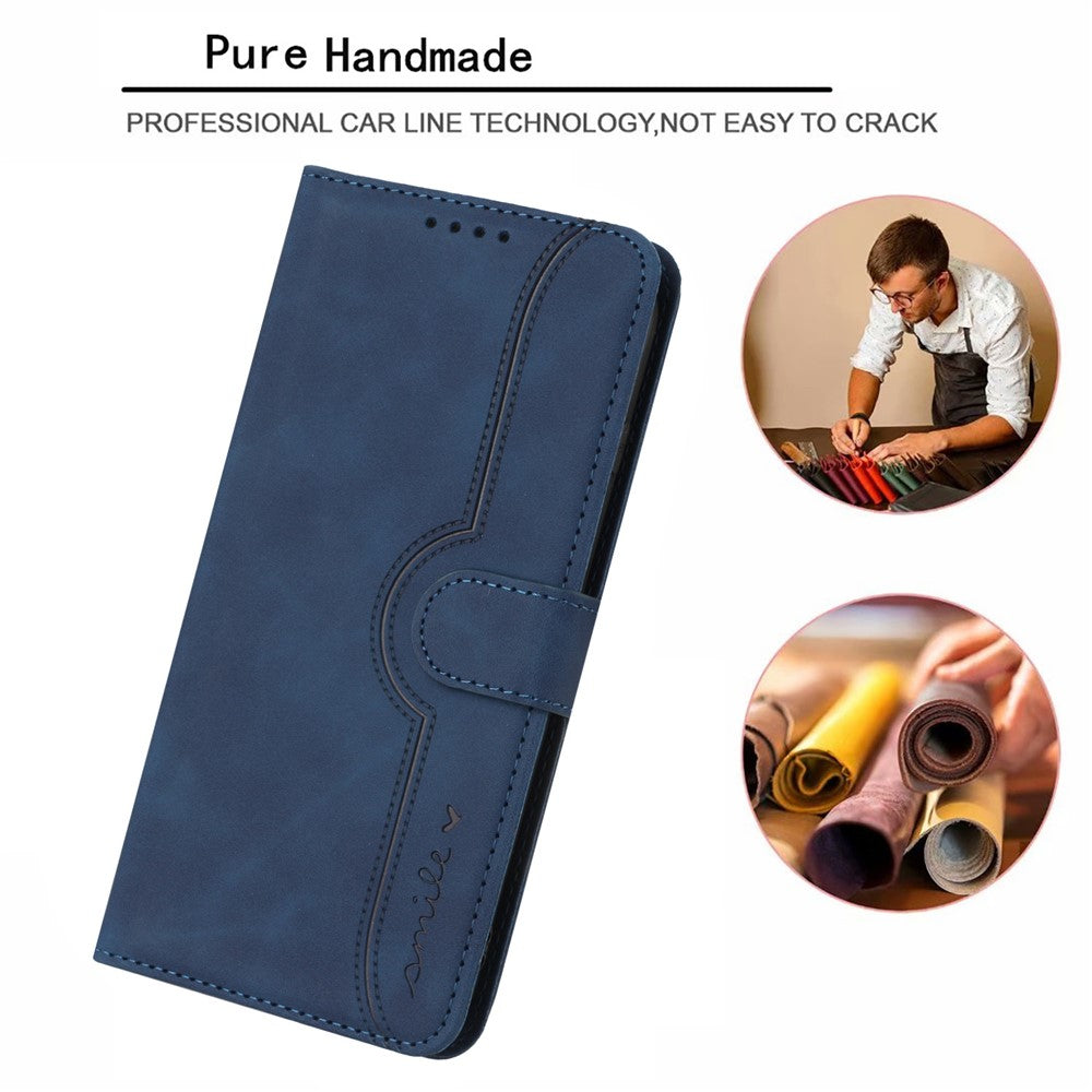 YX003 For iPhone 13 mini Anti-Scratch PU Leather Stand Phone Case Imprinted Wallet Flip Cover