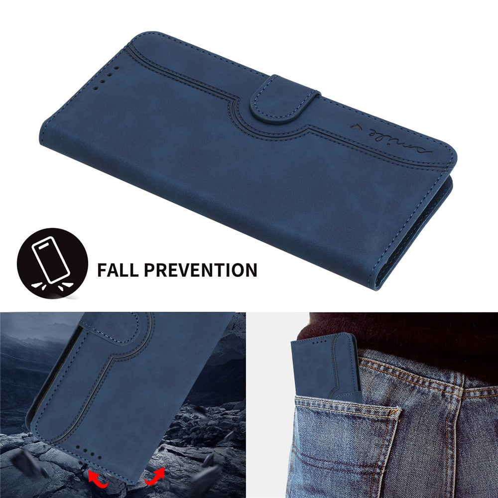 YX003 For iPhone 13 mini Anti-Scratch PU Leather Stand Phone Case Imprinted Wallet Flip Cover