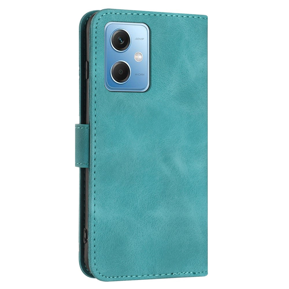YX0040 För Xiaomi Redmi Note 12 5G (Kina) / (Indien) / (Globalt) / Poco X5 5G Plånboksfodral med tryckt mönster i PU-läder, stativ