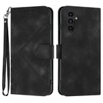 YX0040 För Samsung Galaxy A34 5G Hudvänligt Läderfodral Plånbok Mönsterskydd