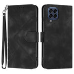 YX0040 For Samsung Galaxy M33 5G (Global Version) Wallet Phone Case Imprinted Pattern PU Leather Phone Stand Cover