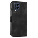 YX0040 For Samsung Galaxy M33 5G (Global Version) Wallet Phone Case Imprinted Pattern PU Leather Phone Stand Cover