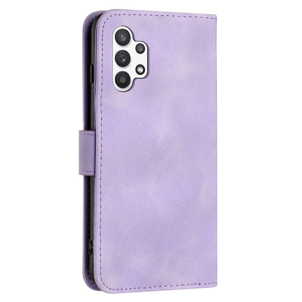 YX0040 Til Samsung Galaxy A13 4G Præget Telefonpung Etui PU Læder Foldbart Stativ Cover