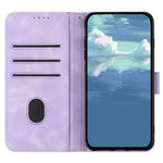 YX0040 Til Samsung Galaxy A13 4G Præget Telefonpung Etui PU Læder Foldbart Stativ Cover