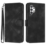 YX0040 Til Samsung Galaxy A13 4G Præget Telefonpung Etui PU Læder Foldbart Stativ Cover