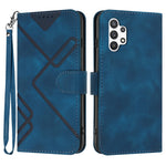 YX0040 Til Samsung Galaxy A13 4G Præget Telefonpung Etui PU Læder Foldbart Stativ Cover