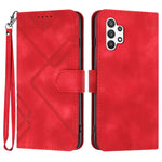 YX0040 Til Samsung Galaxy A13 4G Præget Telefonpung Etui PU Læder Foldbart Stativ Cover