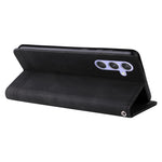 For Samsung Galaxy M54 5G / F54 5G Leather Wallet Cases Skin Touch Phone Cover Stand with Strap