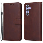 For Samsung Galaxy M54 5G / F54 5G Flip Protective Phone Cover PU Leather Calf Texture Stand Wallet Case