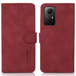 KHAZNEH Phone Case for Xiaomi Redmi Note 12S 4G Textured PU Leather Flip Wallet Stand Cover