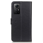 For Xiaomi Redmi Note 12S 4G Foldable Stand PU Leather Phone Full Protection Case Wallet Phone Cover