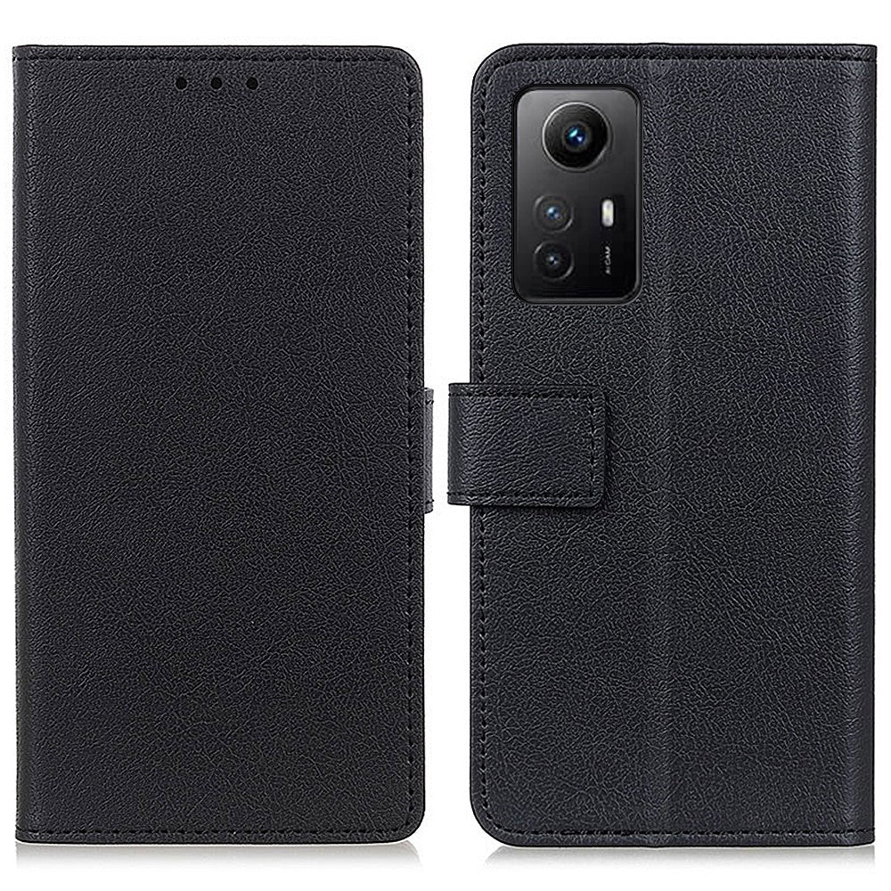 For Xiaomi Redmi Note 12S 4G Anti-drop PU Leather Stand Wallet Case Flip Phone Cover