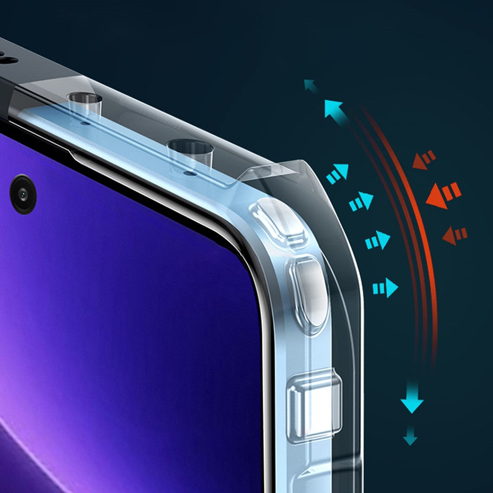 XUNDD For Xiaomi Redmi Note 12 Turbo / Poco F5 5G Phone Case Acrylic+TPU Clear Non-Slip Cover