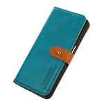 KHAZNEH For Xiaomi Redmi Note 12S 4G Anti-Fingerprint PU Leather Phone Cover Cowhide Texture Stand Case Wallet