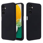 For Samsung Galaxy M54 5G / F54 5G Liquid Silicone Back Cover Drop-proof Mobile Phone Case with Soft Lining