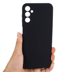 For Samsung Galaxy M54 5G / F54 5G Liquid Silicone Back Cover Drop-proof Mobile Phone Case with Soft Lining