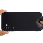 For Samsung Galaxy M54 5G / F54 5G Liquid Silicone Back Cover Drop-proof Mobile Phone Case with Soft Lining