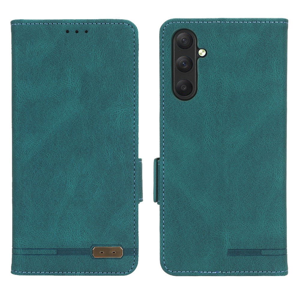 Til Samsung Galaxy M54 5G / F54 5G Pung Telefonetui Hardware Dekoration PU Læder Cover med Stativ