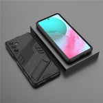For Samsung Galaxy M54 5G / F54 5G Shockproof Back Cover Hard PC + Flexible TPU Phone Case with Kickstand