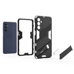 For Samsung Galaxy M54 5G / F54 5G Shockproof Back Cover Hard PC + Flexible TPU Phone Case with Kickstand