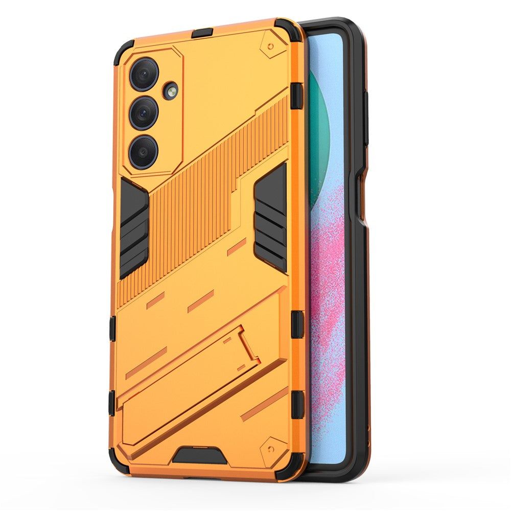 For Samsung Galaxy M54 5G / F54 5G Shockproof Back Cover Hard PC + Flexible TPU Phone Case with Kickstand