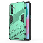 For Samsung Galaxy M54 5G / F54 5G Shockproof Back Cover Hard PC + Flexible TPU Phone Case with Kickstand