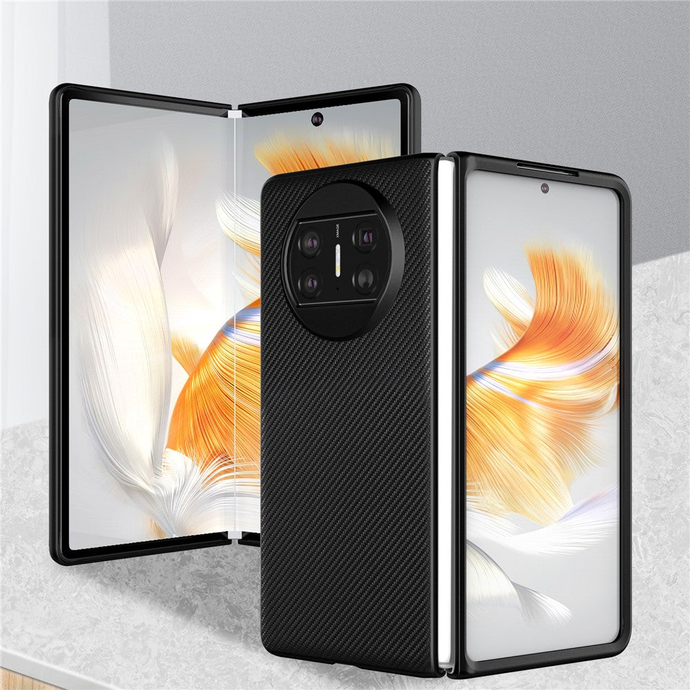 VILI TC Series Phone Case for Huawei Mate X3 5G Textured PU Leather Coated PC+TPU Shockproof Cover