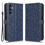 Til Samsung Galaxy M54 5G / F54 5G Læder Telefoncover Præget Prikket Mønster Smartphone Cover med Stativpung