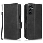For Samsung Galaxy M54 5G / F54 5G PU Leather Wallet Phone Case Imprinted Triangle Phone Cover with Stand