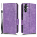 For Samsung Galaxy M54 5G / F54 5G PU Leather Wallet Phone Case Imprinted Triangle Phone Cover with Stand