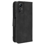 For Xiaomi Redmi Note 12S 4G PU Leather Case with Multiple Card Slots, Cell Phone Stand Wallet Cover