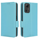 Litchi Texture Leather Case for Xiaomi Redmi Note 12S 4G , Foldable Stand Phone Wallet Cover
