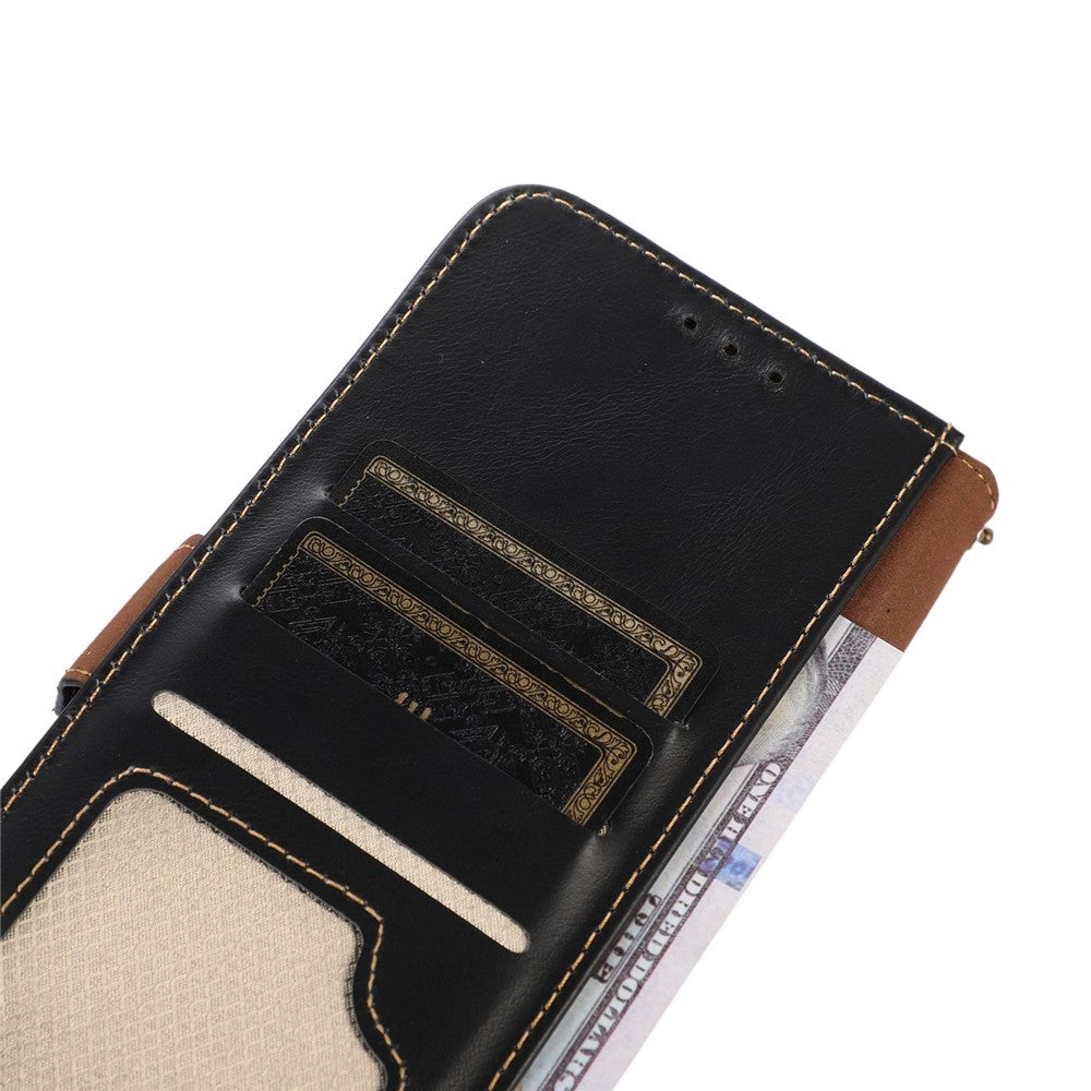For Xiaomi Redmi Note 12S 4G RFID Blocking Wallet Phone Cover Crazy Horse Texture Genuine Cowhide Leather Stand Case