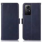 For Xiaomi Redmi Note 12S 4G RFID Blocking Wallet Phone Cover Crazy Horse Texture Genuine Cowhide Leather Stand Case