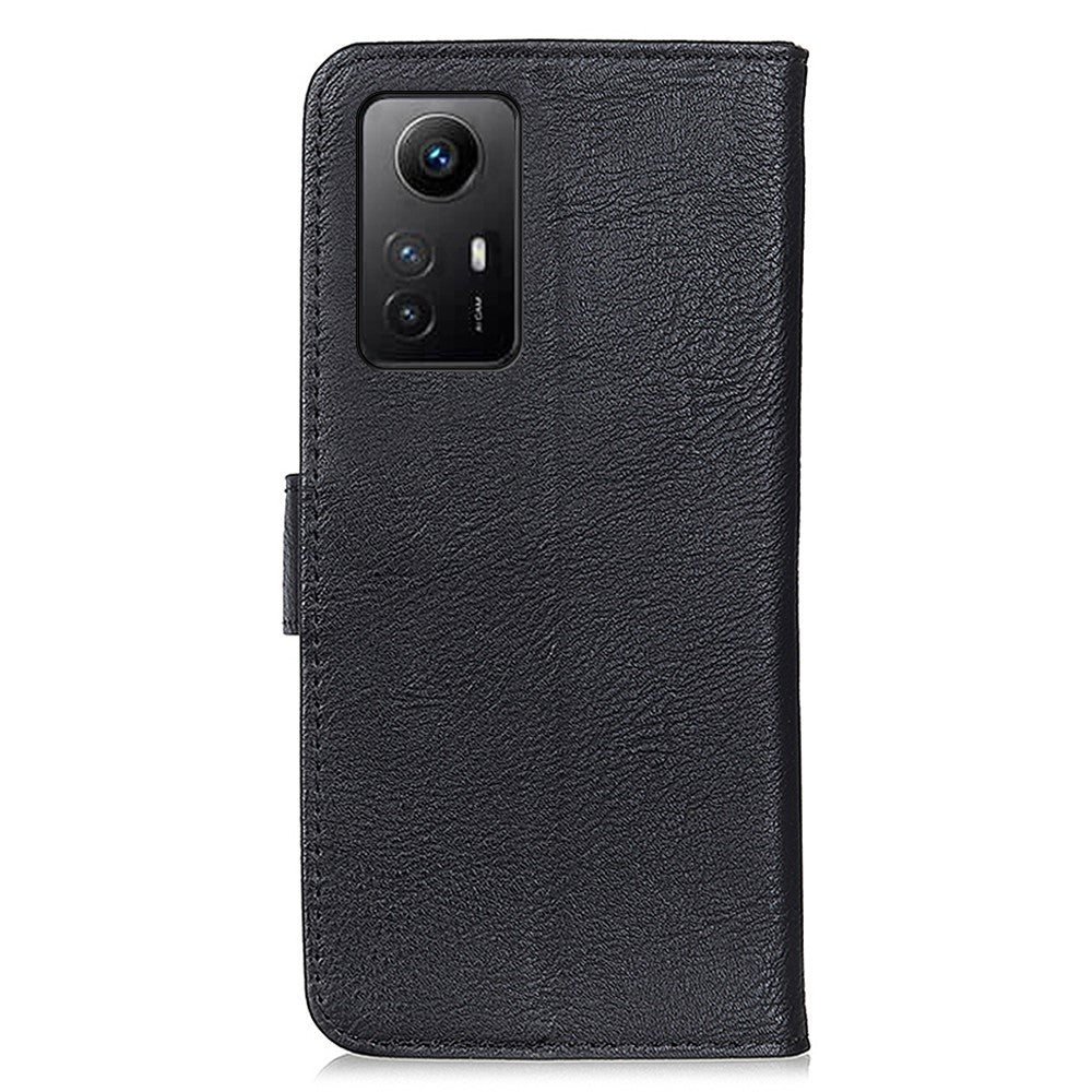 KHAZNEH For Xiaomi Redmi Note 12S 4G PU Leather Case Wallet Stand Cowhide Texture Phone Cover