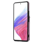 For Samsung Galaxy A52 4G / A52s 5G / A52 5G Smartphone Case RFID Blocking Card Holder Kickstand PU Leather+TPU Cover