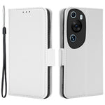 Litchi Texture Läderfodral till Huawei P60 Art Reptåligt Stativ mobilplånboksfodral