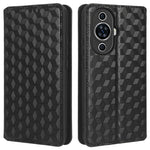 Phone Case for Huawei nova 11 / nova 12s 4G / nova 12 Lite 4G Stand Wallet Shockproof PU Leather Rhombus Imprinted Cover