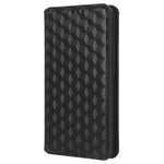 Phone Case for Huawei nova 11 / nova 12s 4G / nova 12 Lite 4G Stand Wallet Shockproof PU Leather Rhombus Imprinted Cover