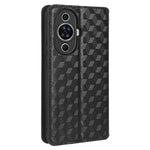 Phone Case for Huawei nova 11 / nova 12s 4G / nova 12 Lite 4G Stand Wallet Shockproof PU Leather Rhombus Imprinted Cover