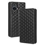 Phone Case for Huawei nova 11 / nova 12s 4G / nova 12 Lite 4G Stand Wallet Shockproof PU Leather Rhombus Imprinted Cover