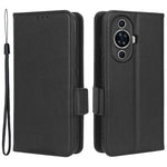 For Huawei nova 11 Pro / nova 11 Ultra PU Leather Flip Cover Litchi Texture Wallet Phone Case with Strap