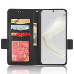For Huawei nova 11 Pro / nova 11 Ultra PU Leather Flip Cover Litchi Texture Wallet Phone Case with Strap