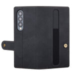 VILI PR Series For Samsung Galaxy Z Fold4 5G Stand Wallet Case Anti-Scratch PU Leather+PC Phone Cover