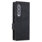 VILI PR Series For Samsung Galaxy Z Fold4 5G Stand Wallet Case Anti-Scratch PU Leather+PC Phone Cover