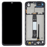 Til Xiaomi Redmi A1 4G / A1+ 4G / A2 4G / A2+ 4G Grade B LCD-skærm og digitizer-enhed + ramme (uden logo)