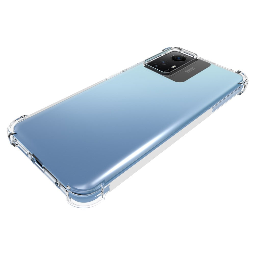 Xiaomi Redmi Note 12S 4G Transparent Halkfri Mobilmobilfodral mobil TPU Stötsäkert Skal