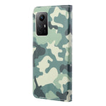 For Xiaomi Redmi Note 12S 4G Pattern Printing Leather Cellphone Case Wallet Stand Phone Cover