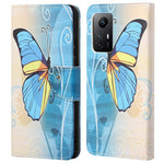 For Xiaomi Redmi Note 12S 4G Pattern Printing Leather Cellphone Case Wallet Stand Phone Cover