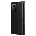 For Xiaomi Redmi Note 12S 4G Owl Tree Imprinted Wallet Phone Case PU Leather Stand Cover